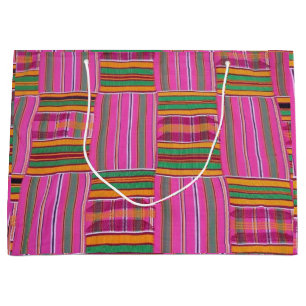 Sacola Para Presentes Grande Saco de Presente Grande Padrão Africano