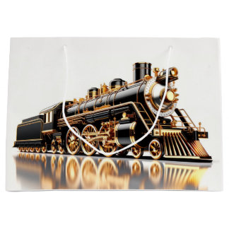 Sacola Para Presentes Grande Saco de Presente Impressionante do Comboio