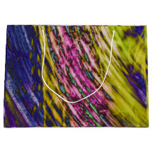 Saco de Presente Movimentos Coloridos