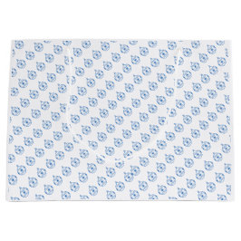 Sacola Para Presentes Grande Saco De Presente - Ornamentos De Árvores Redondas 