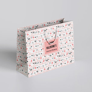Sacola Para Presentes Grande Saco de Presente Personalizado com Letreiro de Cor