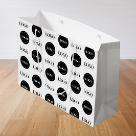 Sacola Para Presentes Grande Saco de presente personalizado de duas logos e pas