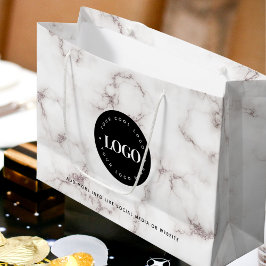 Sacola Para Presentes Grande Saco de presente personalizado preto redondo com l