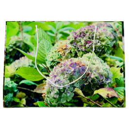 Sacola Para Presentes Grande Saco de presentes Hydrangeas