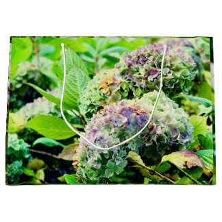 Sacola Para Presentes Grande Saco de presentes Hydrangeas