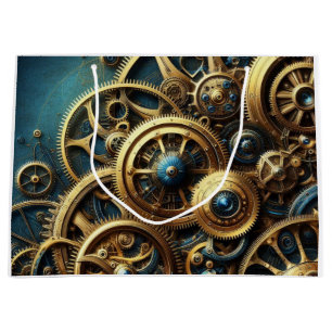 Sacola Para Presentes Grande Saco do Gift de Carrinho Steampunk