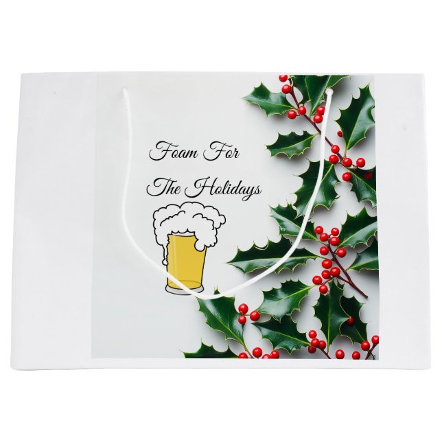 Sacola Para Presentes Grande Saco do Presente (Frente)