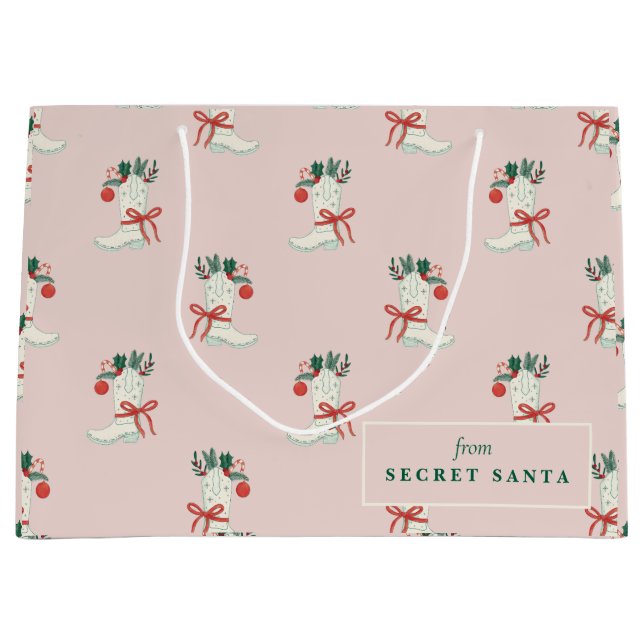 Sacola Para Presentes Grande Saco do Presente (Frente)