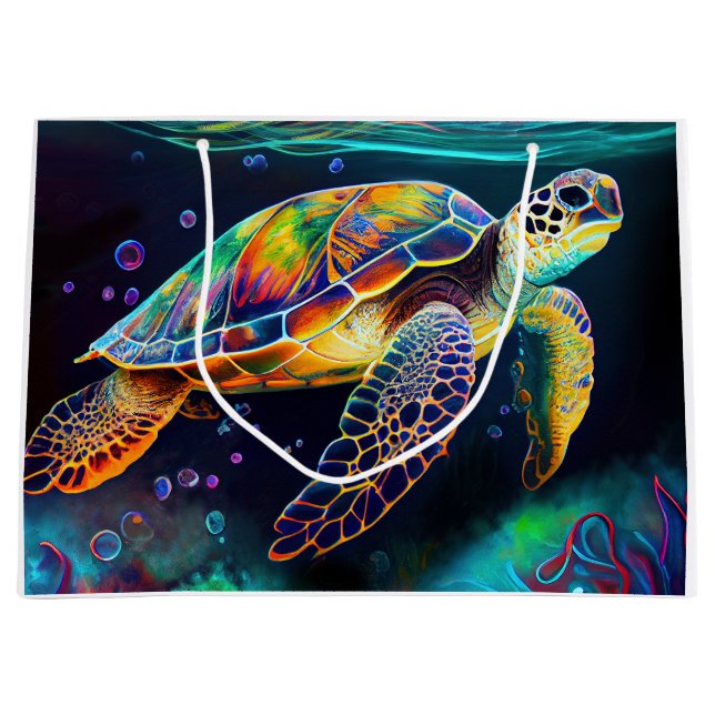 Sacola Para Presentes Grande Saco do Presente (Frente)