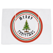 Saco do presente da ÁRVORE de NATAL do FELIZ NATAL