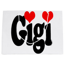 Sacola Para Presentes Grande Saco do presente de Gigi grande