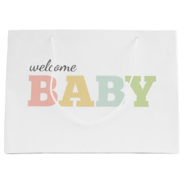 Sacola Para Presentes Grande Saco do presente do bebê, ponto morto do género,