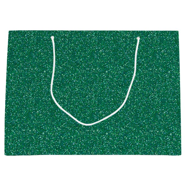 Sacola Para Presentes Grande Saco do presente do brilho escuro da faísca da (Frente)