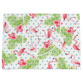 Sacola Para Presentes Grande Saco do presente do flamingo