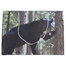 Saco do Presente do Urso Negro