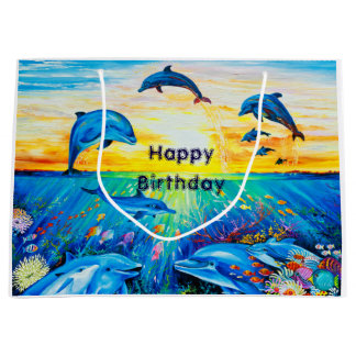 Sacola Para Presentes Grande Saco do presente lustroso