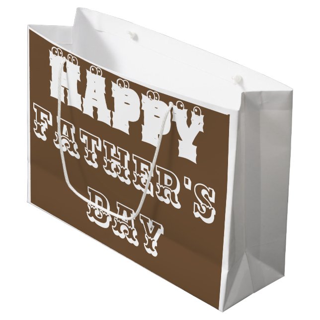 Sacola Para Presentes Grande Saco do presente PARA pais (Frente inclinada)