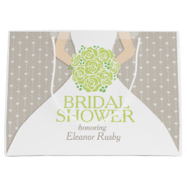 Sacola Para Presentes Grande Saco feito sob encomenda do presente do posy do