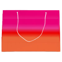 Saco-presente de Gradação Cor-de-Rosa, Vermelha e