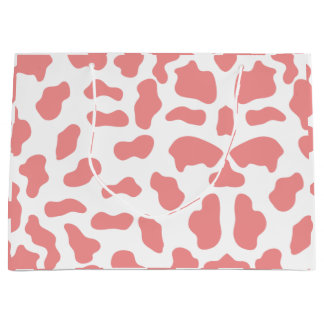 Sacola Para Presentes Grande Sacos de presente de impressão de vaca