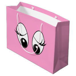 Sacola Para Presentes Grande Sacos de Presente Olhos Engraçados