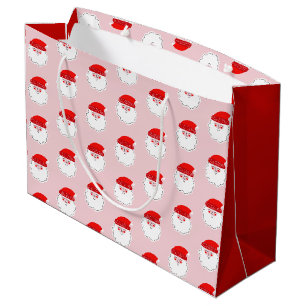 Sacola Para Presentes Grande Sacos de presentes de Natal do Papai Noel fofos