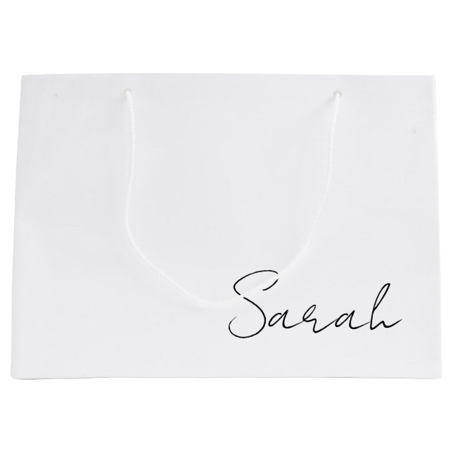 Sacola Para Presentes Grande Sacos de presentes personalizados, Sacos de presen (Frente)