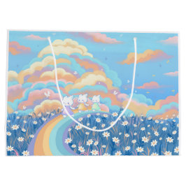 Sacola Para Presentes Grande Sacos para presentes no arco-íris