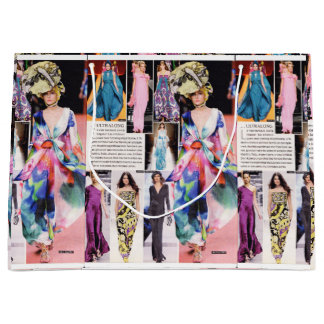 Sacola Para Presentes Grande Sacs cadeaux Fashion