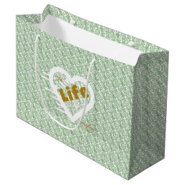 Sacola Para Presentes Grande Sage Life Large Gift Bag, poeta Adiela Akoo