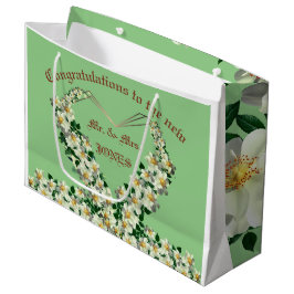 Sacola Para Presentes Grande Sage - Saco de Presente de Casamento
