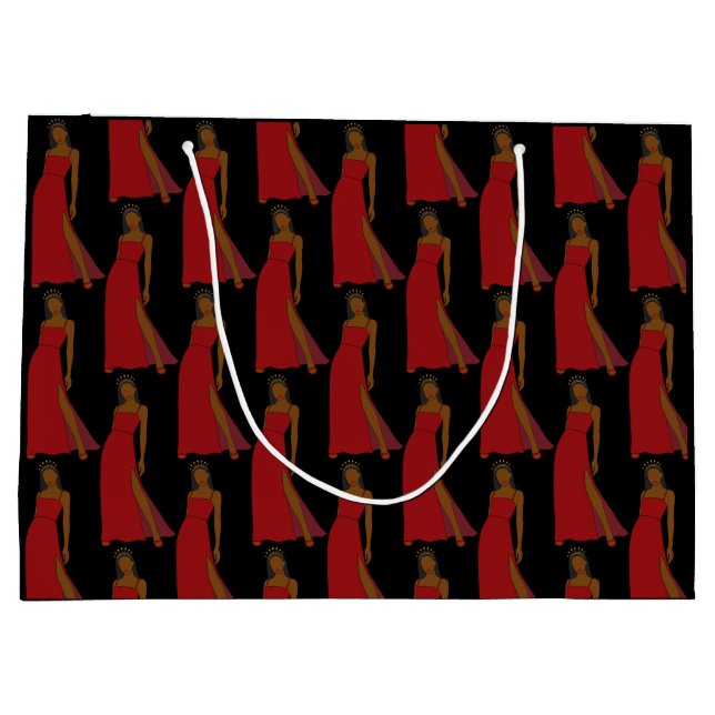 Sacola Para Presentes Grande Sagittarius Zodiac Gift Bag (Verso)