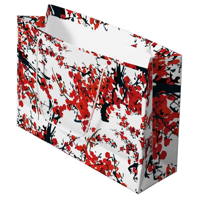 Sacola Para Presentes Grande Sakura Gift Bag (Frente inclinada)
