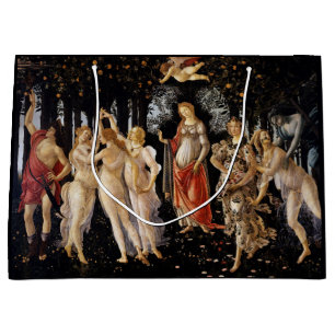 Sacola Para Presentes Grande Sandro Botticelli - La Primavera