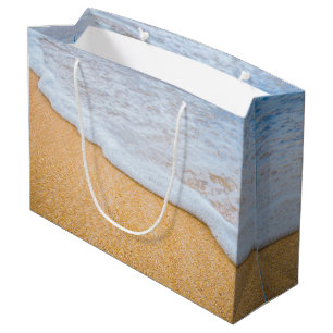 Sacola Para Presentes Grande Sandy Beach com Surf Foamy