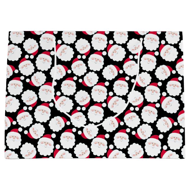 Sacola Para Presentes Grande Santas (Frente)