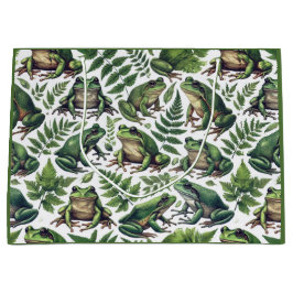 Sacola Para Presentes Grande Sapos da floresta