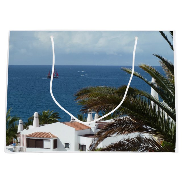 Sacola Para Presentes Grande Schöner Meerblick (Frente)