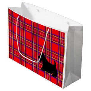 Sacola Para Presentes Grande Scottish Terrier Gift Bag