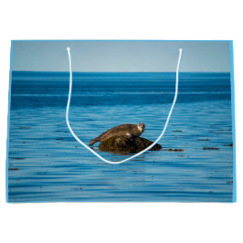 Sacola Para Presentes Grande Selo do Porto Atlântico