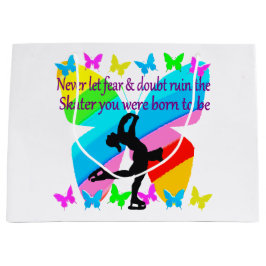 SACOLA PARA PRESENTES GRANDE SEM MEDO, APENAS A FÉ, FIGURA, BATALHANDO A DESIGN