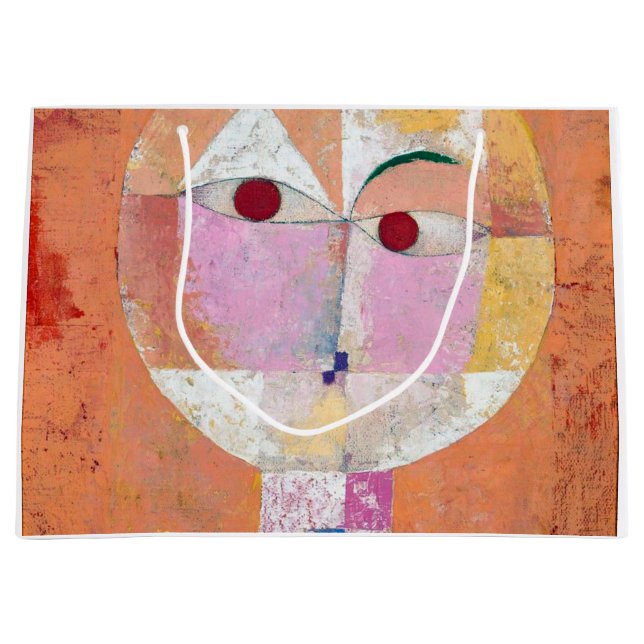 Sacola Para Presentes Grande Senecio, Paul Klee (Frente)