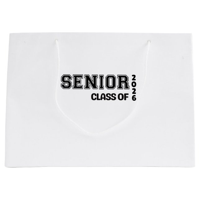 Sacola Para Presentes Grande Senior 2026 Gift Bag (Frente)