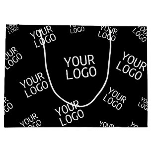 Sacola Para Presentes Grande Seu Design, Foto ou Logotipo Empresarial Aleatoria