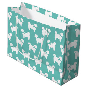 Sacola Para Presentes Grande Shih Tzu Cachorro Puppy Urso Curto