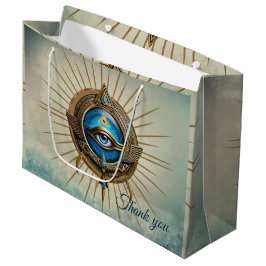 Sacola Para Presentes Grande Símbolo do olho do Egito,