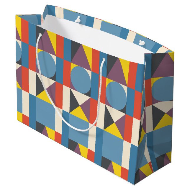 Sacola Para Presentes Grande Símbolos Geo Playstation (Verso inclinado)