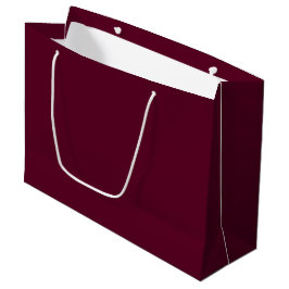 Sacola Para Presentes Grande Simples minimalista Maroon