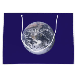 Sacola Para Presentes Grande Sinalizador do Dia da Terra