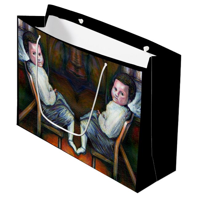 Sacola Para Presentes Grande Sinestesia (Frente inclinada)